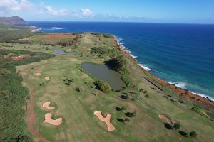 Poipu Bay 10th Aerial